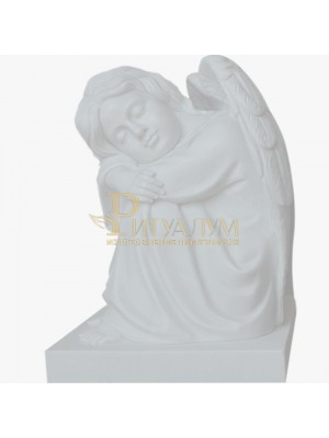 Скульптура ангела из мрамора №109 — ritualum.ru Скульптура ангела из мрамора №109 — ritualum.ru